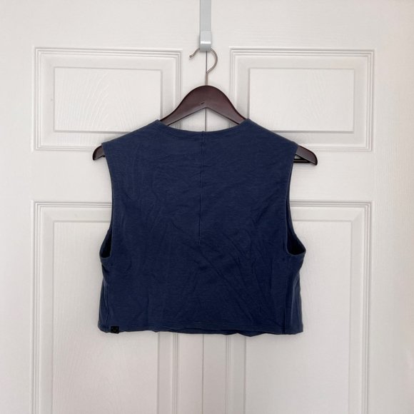 Lululemon Lab Esker Cropped Tank - S - Ink Blue - Picture 4 of 5